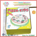 Conjunto de comida de pizza juguetes educativos de madera